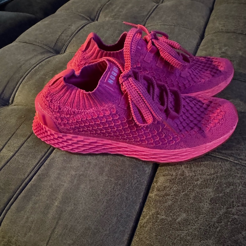 NEW- NoBull Pink Allday Knit Ripstop Running Shoes- Women's 8.5 - Picture 8 of 12